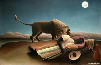 La bohmienne endormie