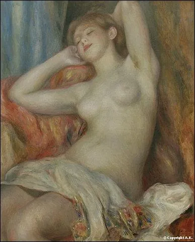 La baigneuse endormie