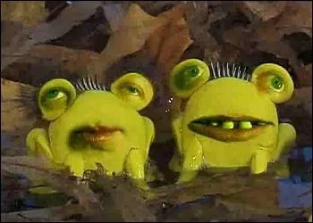 Quels sont les prnoms de ces deux grenouilles ?