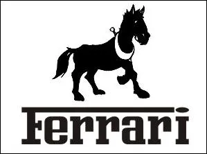 Sur cette marque de voiture de sport, le cheval du logo est normalement ...