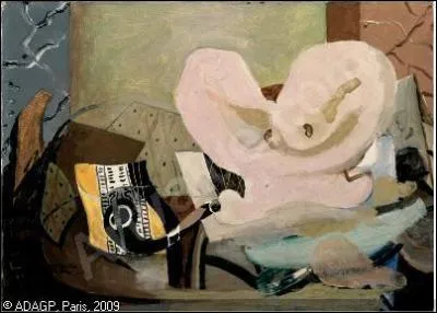 Qui a peint Pipe, compotier et poires sur guridon ?