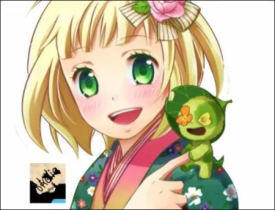 Avant de devenir une lve de la classe de Yukio, Shiemi entretenait le jardin de ...