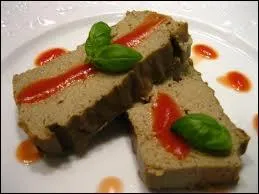 Comment se nomme ce flan  base de caviar d'aubergine ?