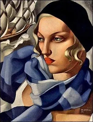 L'charpe bleue, 1930