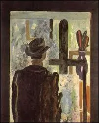 L'homme au chevalet - 1942 - par un peintre franais impressionniste, fauve puis cubiste.