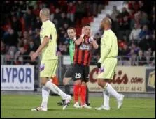 Vendredi soir, l'USBCO tait oppose  Istres. Les Rouge et Noir ont :