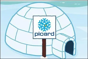 ''Un pied dehors direct, c'est la pharyngite / La morve au nez, les microbes qui s'agitent / Alors écoute avant qu'y s'ra trop tard / Avant que tu s'ras tout dur comme un surgelé Picard"