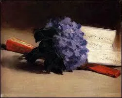 Quel peintre a reprsent ce bouquet de violettes ?