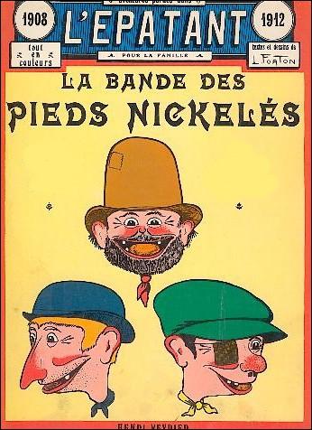 Quel nom porte le personnage portant un bandeau  l'oeil dans la clbre BD   Les Pieds Nickels   ?