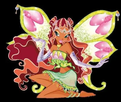 Layla est la premire des Winx  avoir eu son Enchantix :