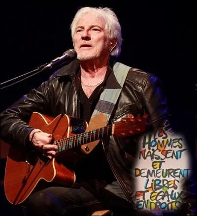 Ses interprtations et ses textes combattent l'intolrance et le racisme. Dans quelle chanson parle-t-il d'un petit garon pris de libert ?