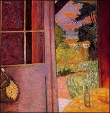 Qui a peint  La porte ouverte  Vernon  ?