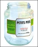 Un bocal en verre vide (de petits pois) est-il recyclable ou non recyclable ?
