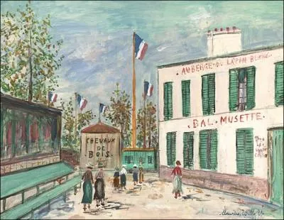 Qui a peint  L'auberge du lapin blanc  ?