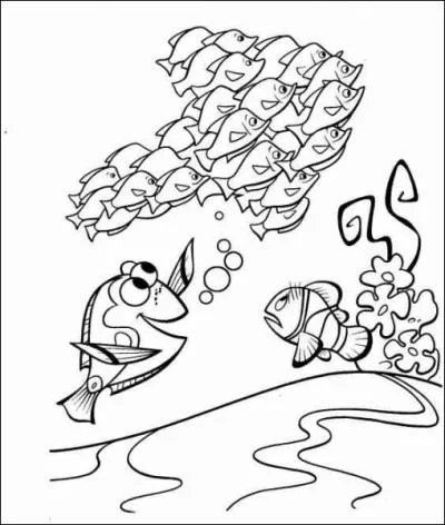 Dans "Le monde de Nemo", Nemo le poisson-clown est blanc et ...