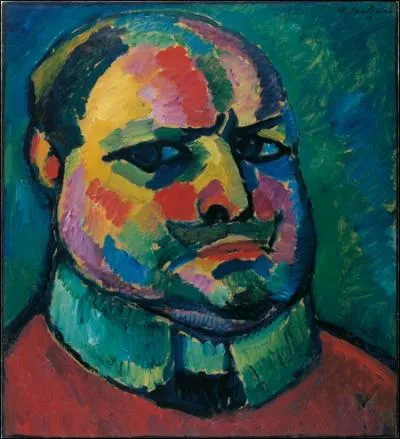 Elle fut l'amie d'un membre du Groupe (et sa compatriote) dont voici l'autoportrait peint en 1912. Qui est ce peintre ?