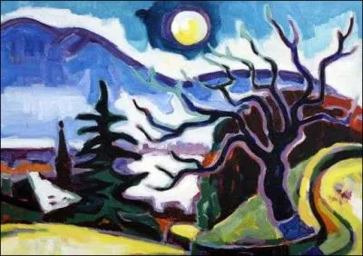 Qui a peint Couleurs hivernales (1864-1976) ?