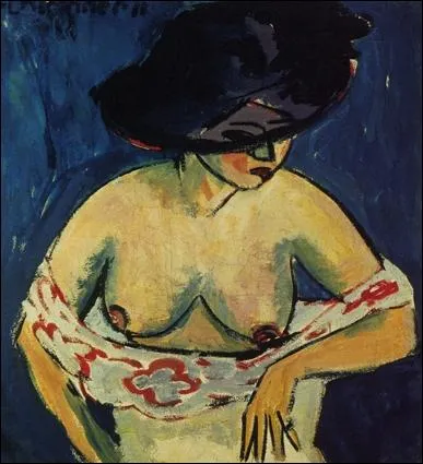 Qui a peint Nu féminin avec chapeau en 1911 ?