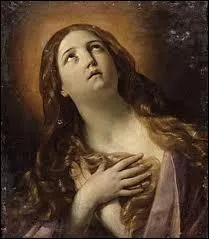 Cette figure clbre et controverse de la chrtient tait rpute par sa chevelure. En fait la chevelure dnoue est un symbole de l'art sacr pour le repentir. C'est ?