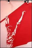 ''Accroche à ton coeur un morceau de chiffon rouge / Une fleur couleur de sang / Si tu veux vraiment que ça change et que ça bouge / Lève-toi car il est temps''