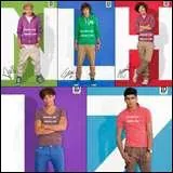 Qui est celui qui porte un pull vert ?