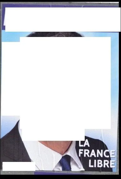 Cette affiche électorale représente...