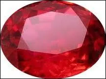 Dans le monde minral, la couleur rouge est la plus rare, ce qui fait de cette pierre prcieuse une des plus chres au monde. Il s'agit :