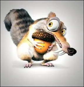 Quel est le nom de cet cureuil obstin, un des personnages de   L'Age de glace  , qui fera prochainement son entre au Muse Grvin ?