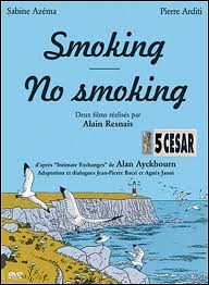 Quel couple d'acteurs joue tous les rôles des films ''Smoking / No Smoking'' d'Alain Resnais ?