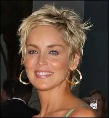 Qui a dit que les cheveux courts n'taient pas fminins... Voici La  Star  qui dmontre brillamment le contraire. C'est Sharon Stone, qui est ?
