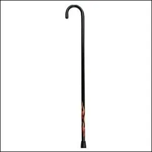 Dans quelle srie une canne est-elle un objet culte ?