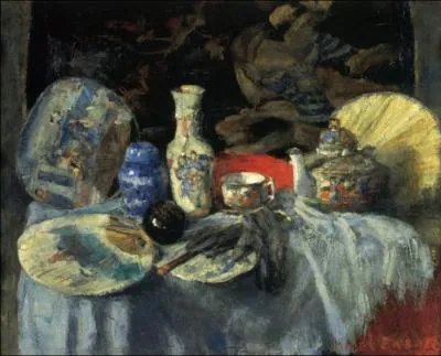Chinoiseries aux ventails, 1880