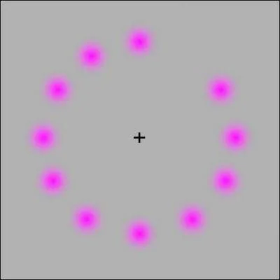 Regardez bien cette illusion, quel cercle semble tre le plus volumineux ?