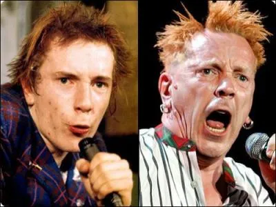 Chanteur des Sex Pistols.