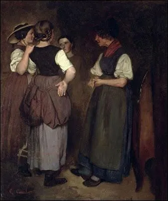 Les trois surs de l'artiste (entre 1846- 47)