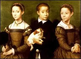 Portraits des soeurs et du frre de l'artiste