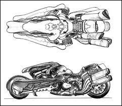 Comment s'appelle la moto de Cloud ?