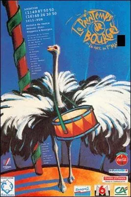 Durant quelles annes successives les affiches du Printemps de Bourges ont-elles reprsent des animaux musiciens ?