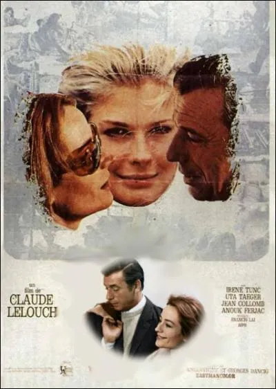 Film ralis par Claude Lelouch en 1967, avec Yves Montand et Annie Girardot sur la clbre musique de Francis Lai ... .
