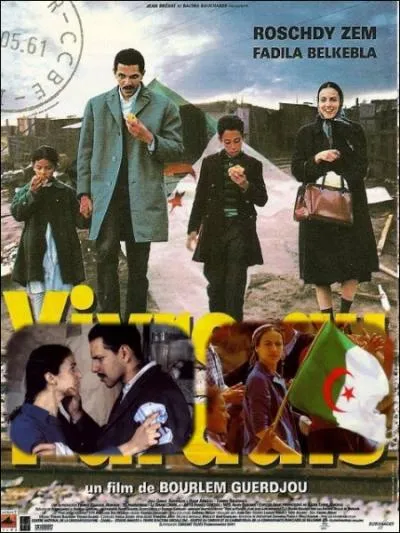 L'Histoire d'un immigr algrien venu en France dans les annes 5O filme par la camra de Bourlem Guerdjou avec Roschdy Zem, Fadila Belkebla, Omar Bekhale . .