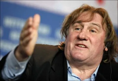 L'acteur Grard Depardieu...
