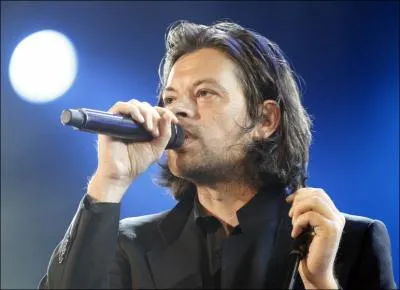 Le chanteur Benjamin Biolay...