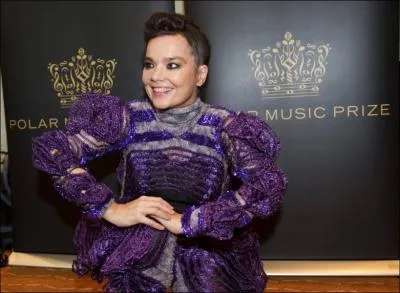 La chanteuse islandaise Bjrk...