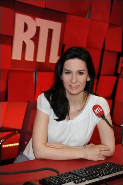 La journaliste Marie Drucker...