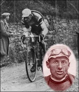 Quel tait ce grand champion cycliste italien de l'entre-deux guerres surnomm   le grimpeur assis  qui remportt cinq tours d'Italie et trois titres mondiaux ?