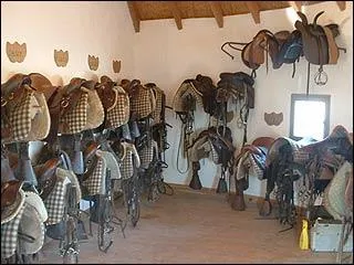 Quel est l'endroit o l'on range l'quipement du cheval