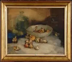 Connaissant la passion des joueurs pour la peinture et les champignons, j'ai russi  concilier les deux : Qui a peint  Nature morte aux champignons  ?