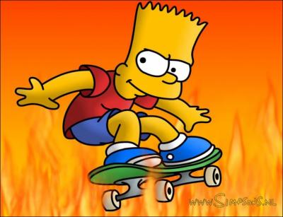 Combien de piques Bart a-t-il sur sa tte ?