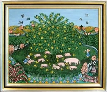 Qui a peint Les cochons se rgalent ?