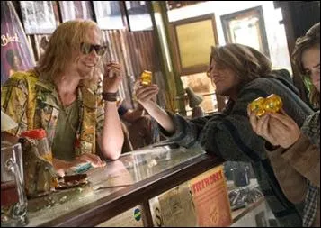 En quoi sont faites les nouvelles roues que reoit Skip et que Sid s'empresse de montrer aux jeunes skaters ?